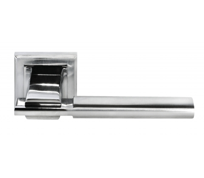 Дверная ручка DIY MH-13 SN/CP-S (белый никель/полированный хром)